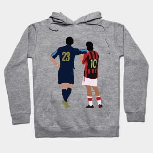 Iconic Milan Derby Rui Costa & Marco Materazzi Hoodie